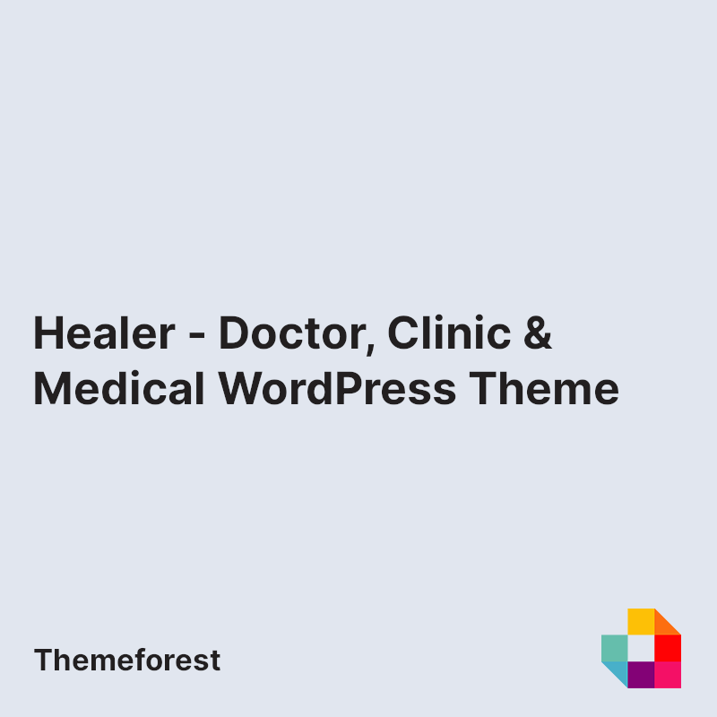 Healer - Doctor, Clinic & Medical WordPress Theme
