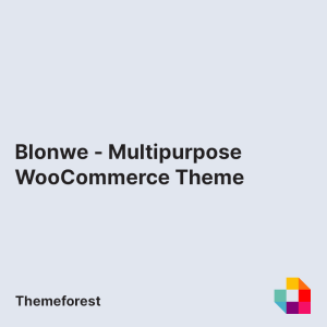 Blonwe - Multipurpose WooCommerce Theme