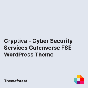 Cryptiva - Cyber Security Services Gutenverse FSE WordPress Theme