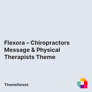 Flexora – Chiropractors Message and Physical Therapists WordPress Theme
