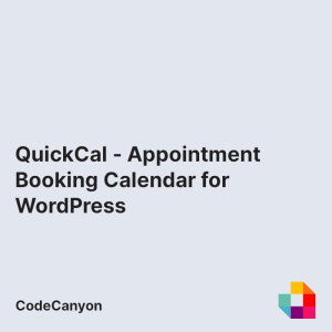 QuickCal - Appointment Booking Calendar for WordPress