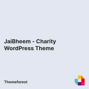 JaiBheem - Charity WordPress Theme