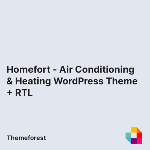 Homefort - Air Conditioning & Heating WordPress Theme + RTL