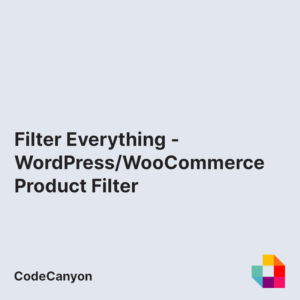 Filter Everything - WordPress/WooCommerce Product Filter